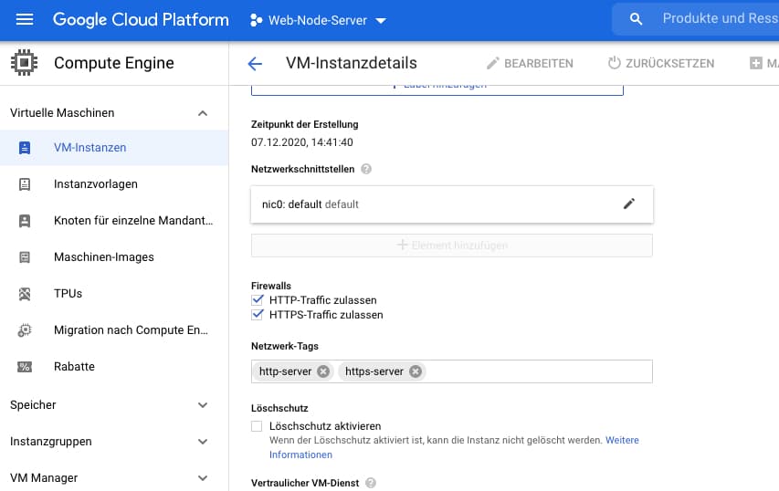 Zusammenhang VM - Firewall